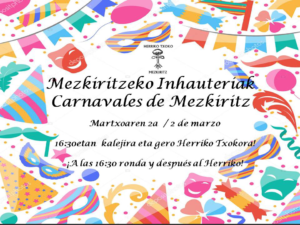 Carnavales en Mezkiritz